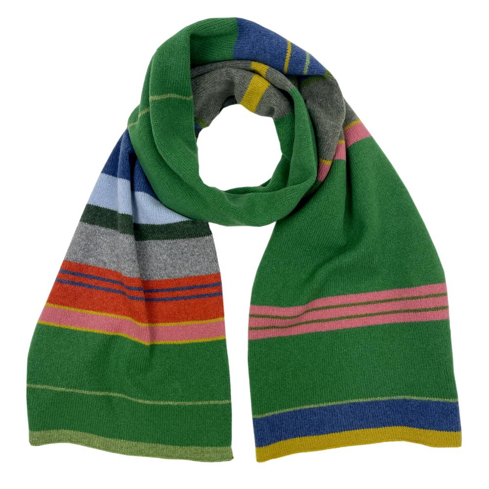 multi stripe scarf - greeen.jpg
